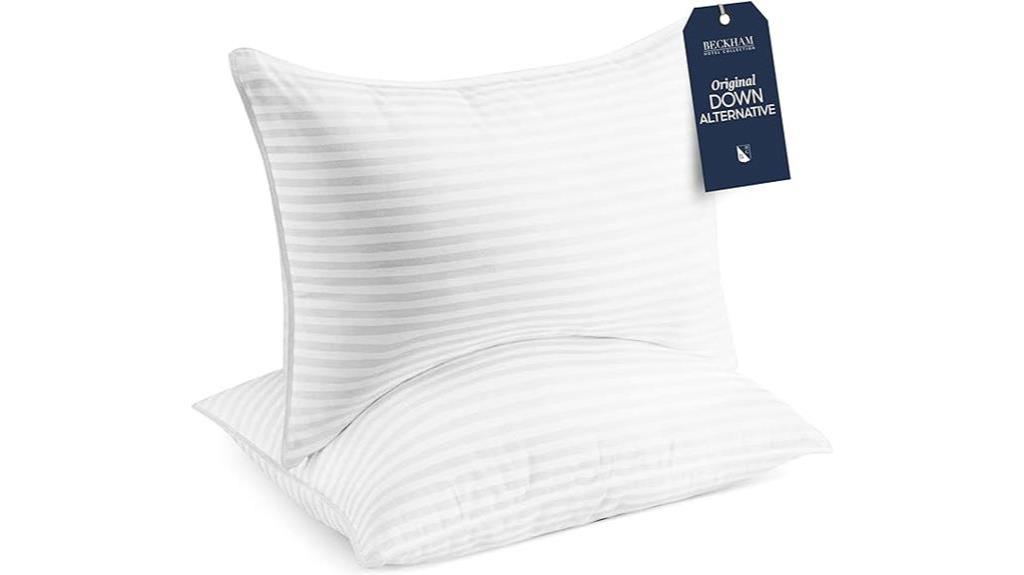 luxurious king size pillows