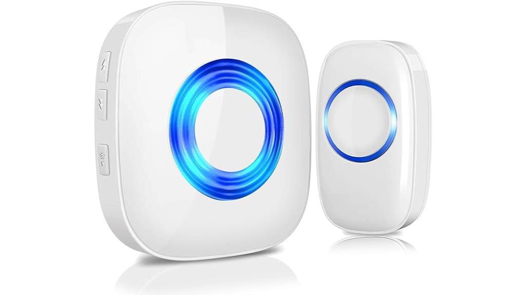 wireless doorbell with chime