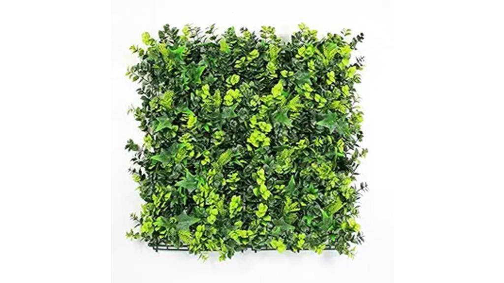 faux greenery wall panels