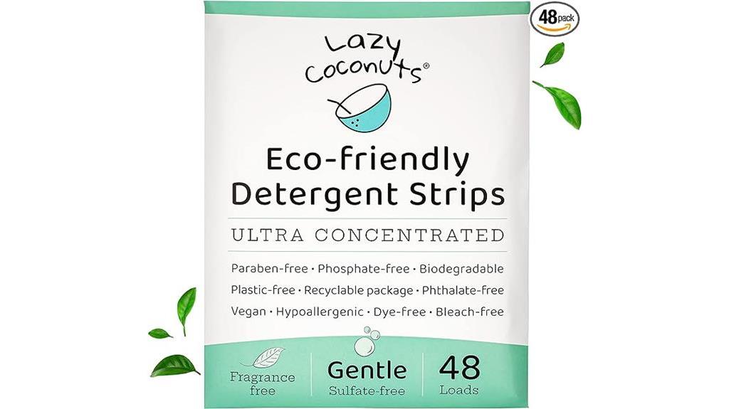 convenient sulfate free laundry sheets