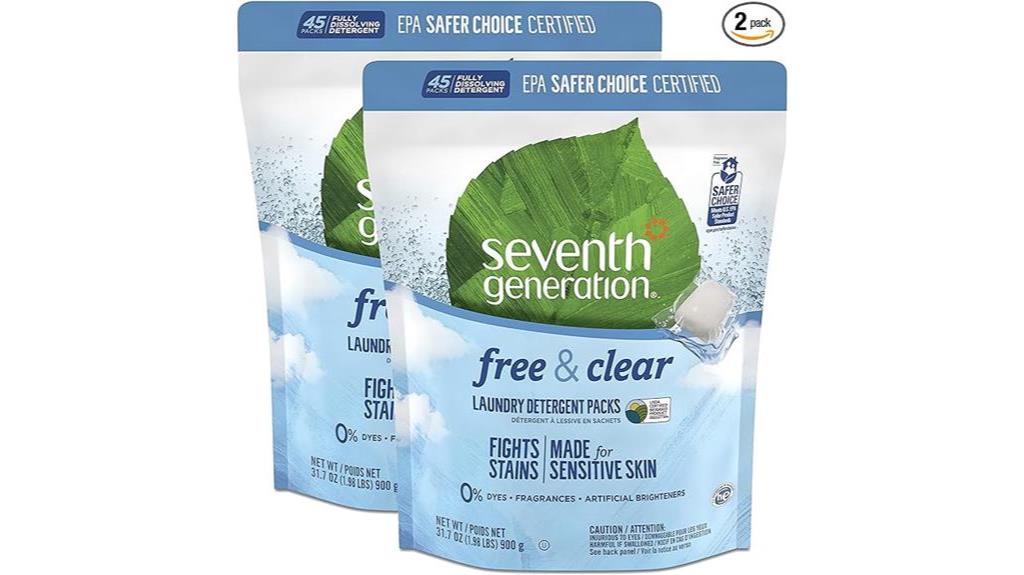 eco friendly laundry detergent packs