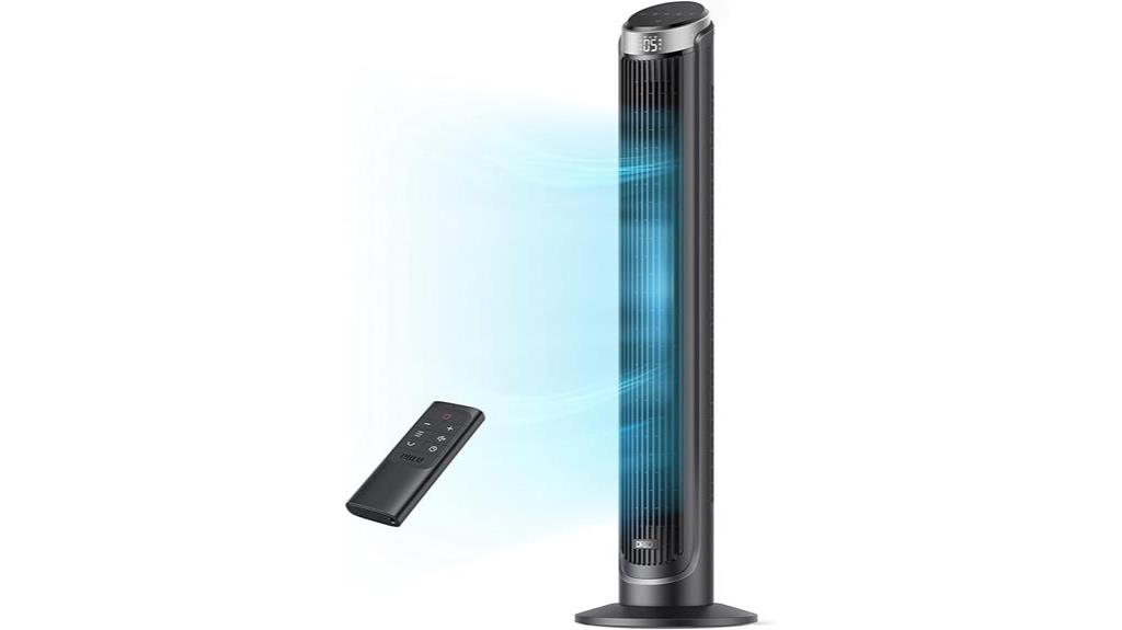 dreo tower fan with oscillation