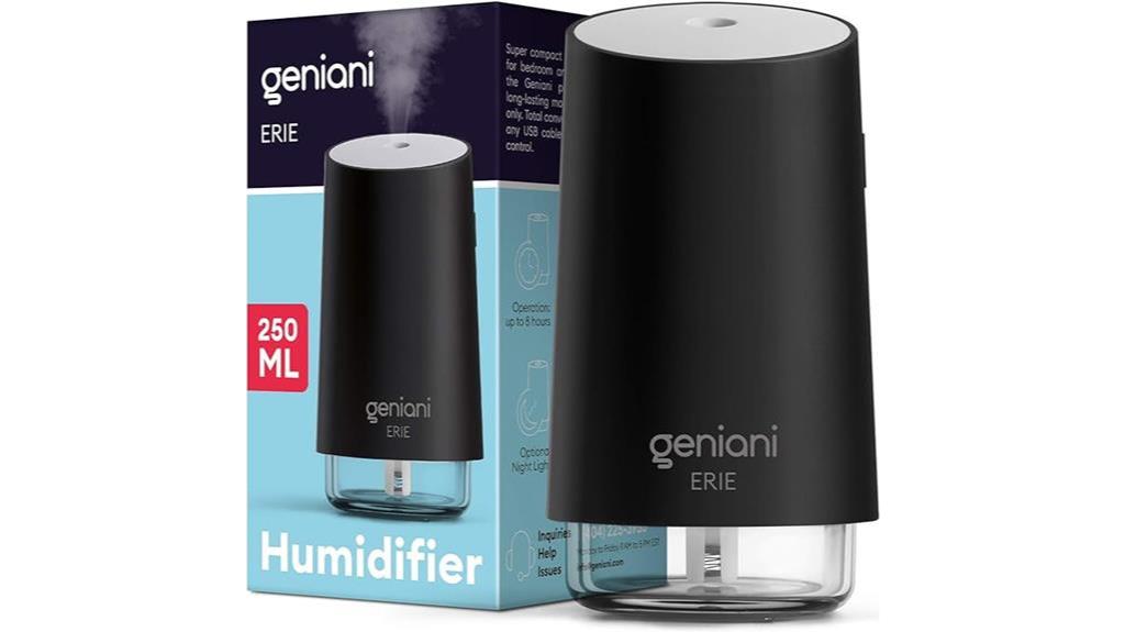portable cool mist humidifier