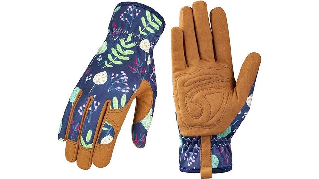 stylish and durable gardening gloves