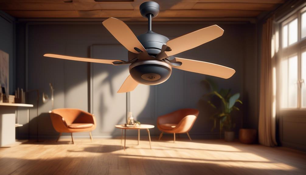 imbalanced ceiling fan blades