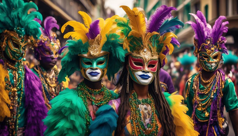 impact of culture on mardi gras attire