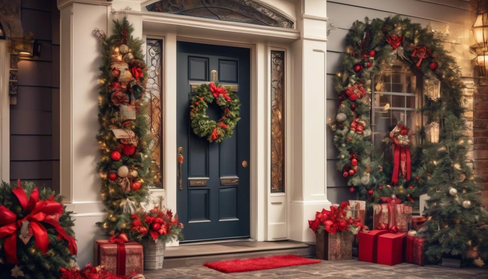 importance of door wreath placement