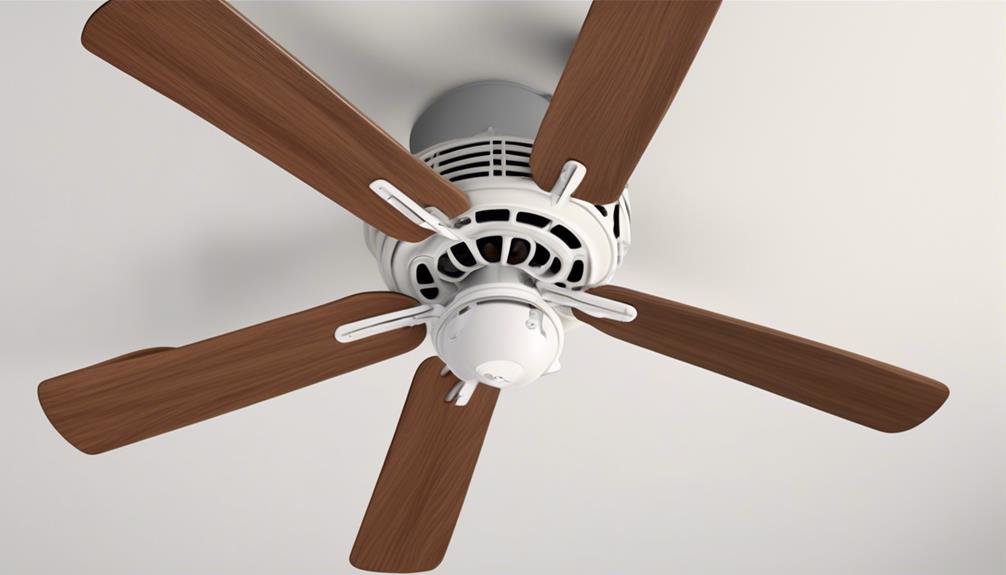 improperly installed ceiling fan