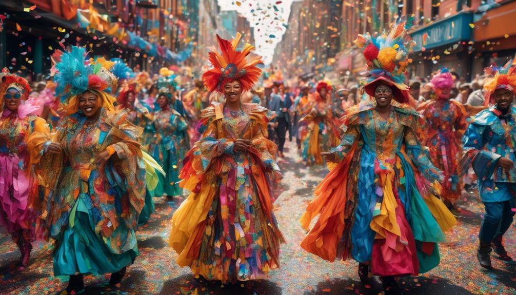 inclusive costume parade involvement