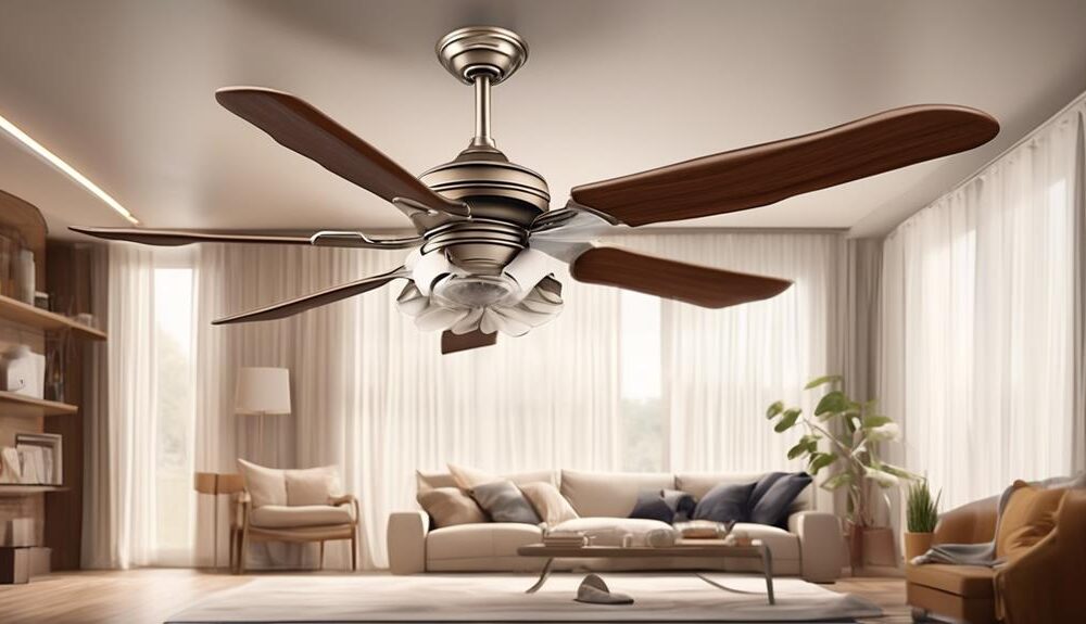 increasing airflow in ceiling fan