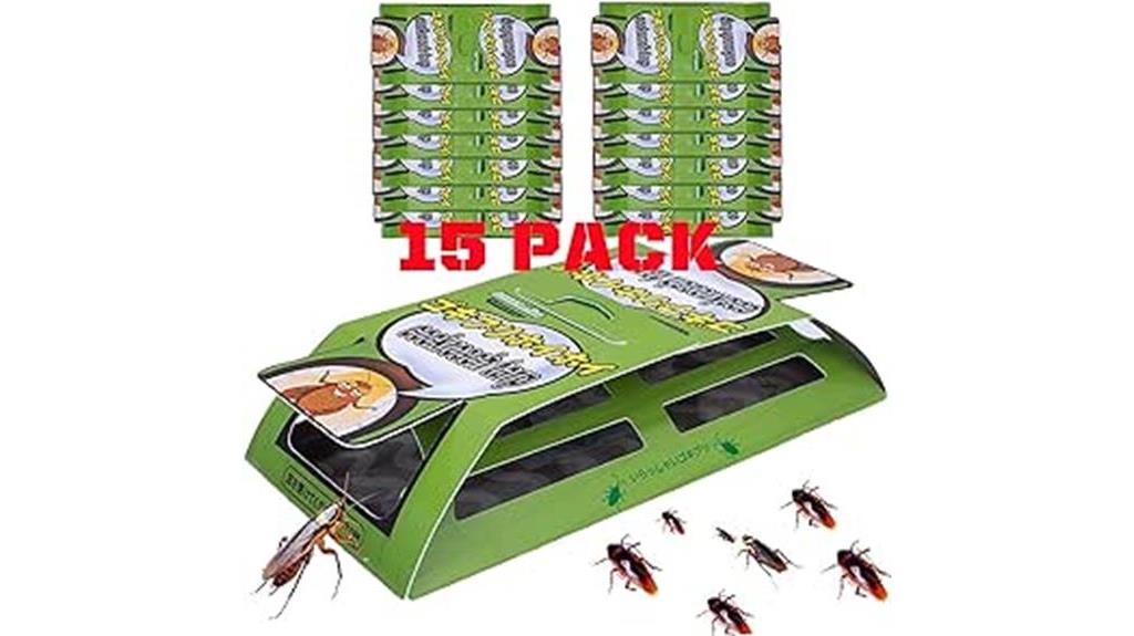 indoor roach traps 15 pack