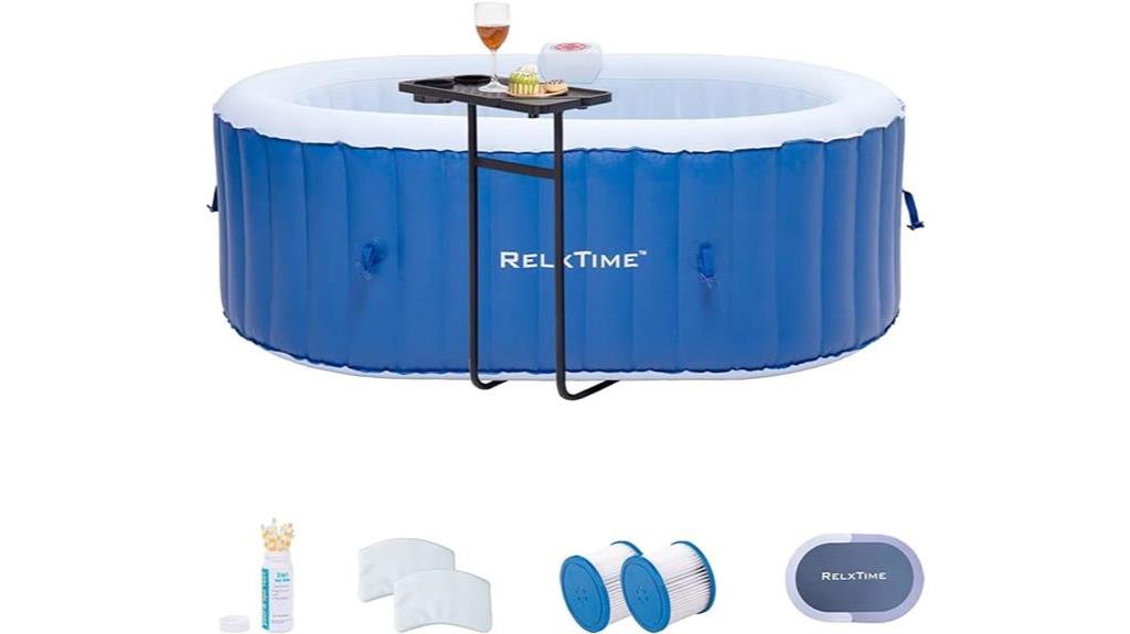 inflatable hot tub for two