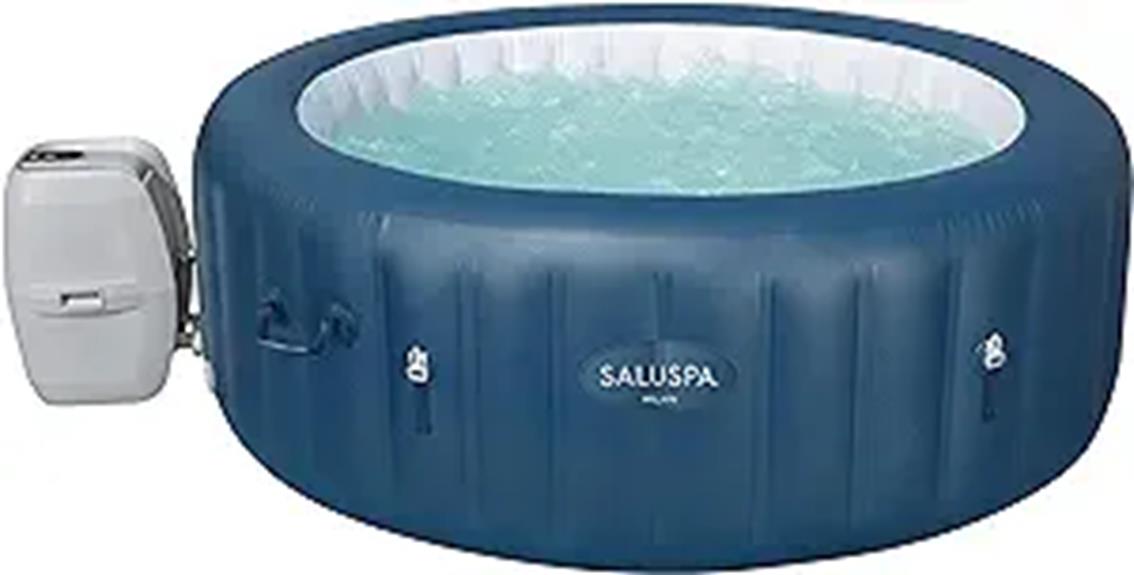 inflatable hot tub luxury