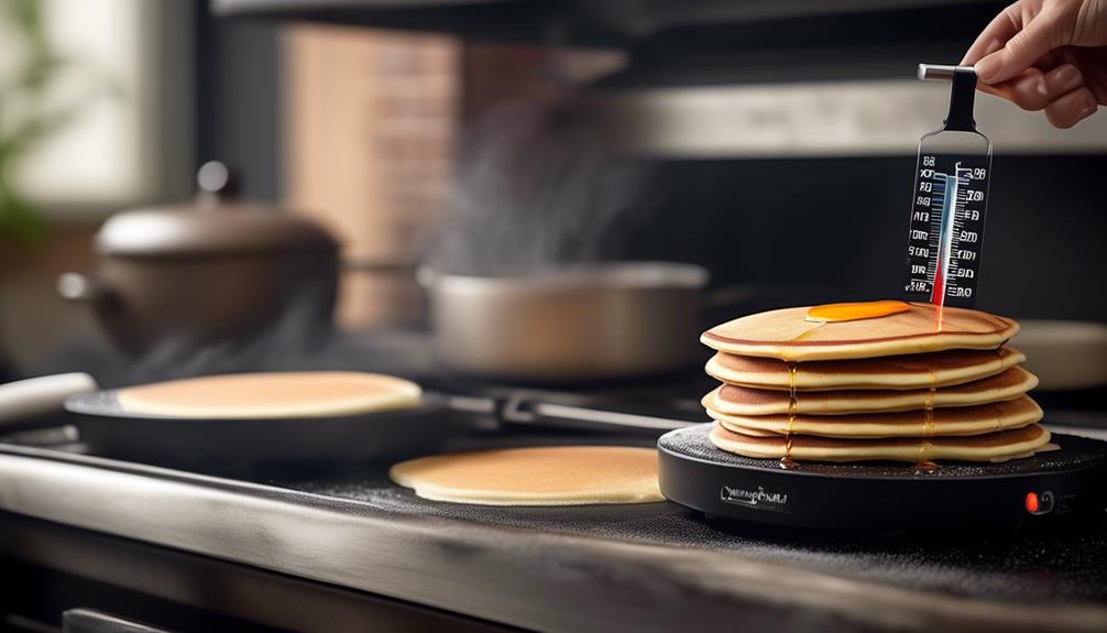 influences on pancake temperature