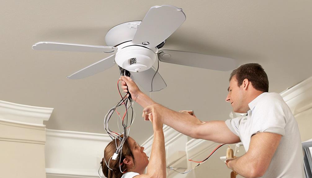 installing a ceiling fan regulator