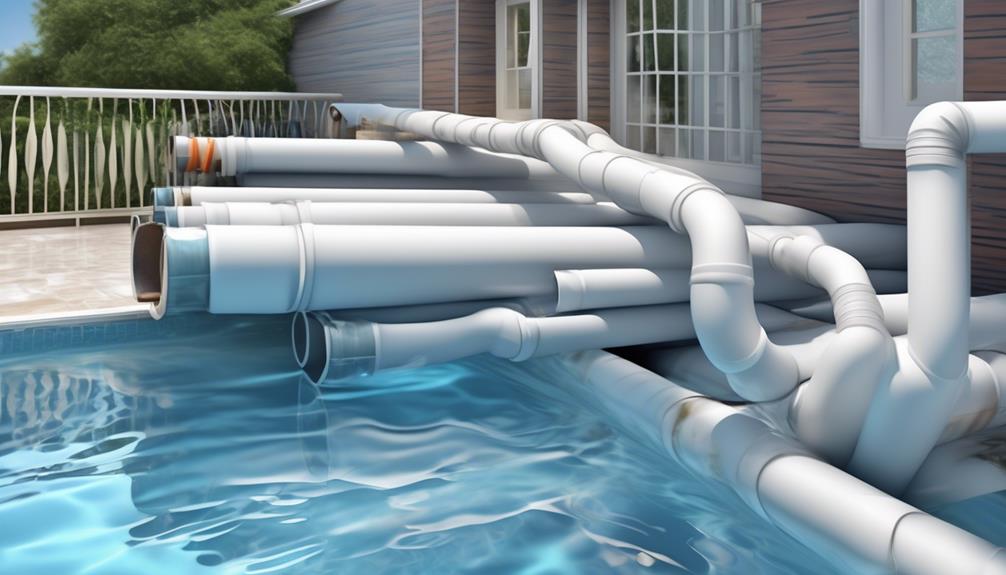 insulating pool pipes saves energy
