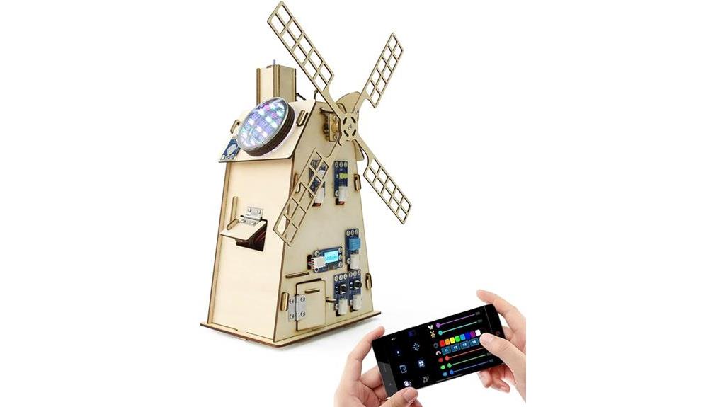 intelligent windmill kit for arduino uno r3