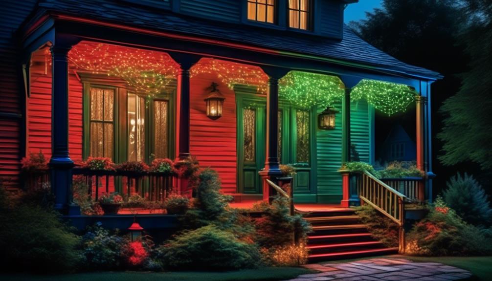 interpreting porch light colors