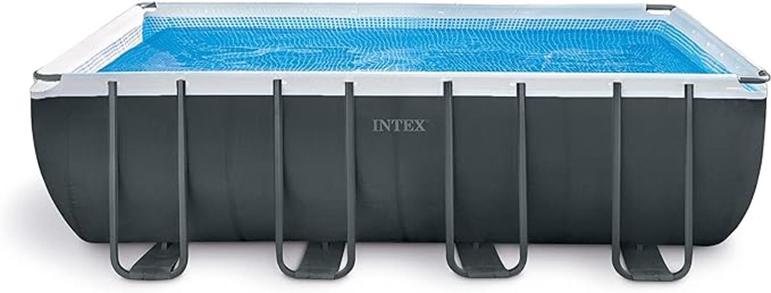 intex rectangular above ground pool