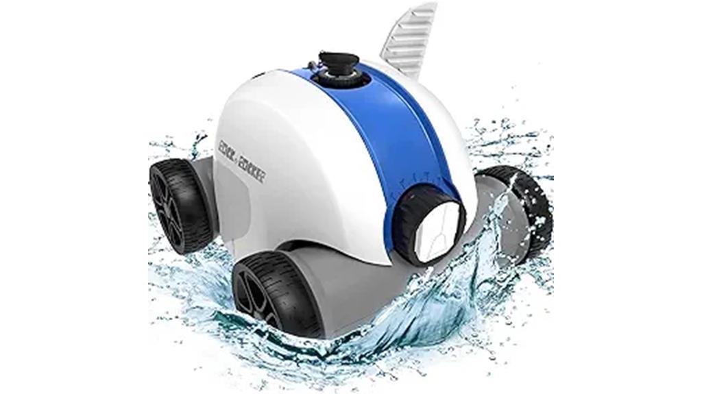 ipx8 waterproof robotic pool cleaner