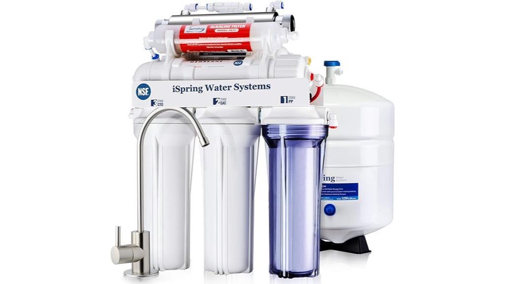 ispring rcc7ak uv filtration system