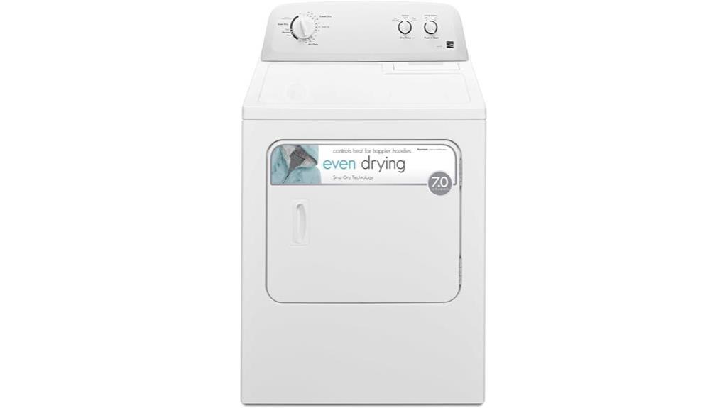 kenmore wrinkle guard electric dryer