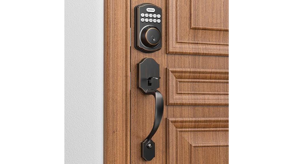 keyless entry deadbolt lock