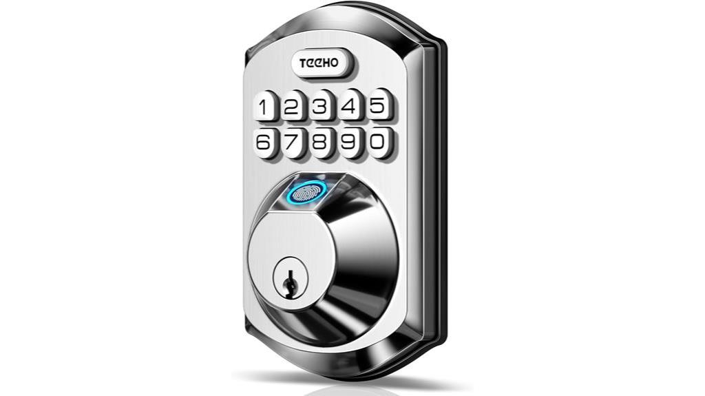keyless fingerprint door lock