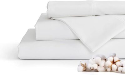 king size white percale 1