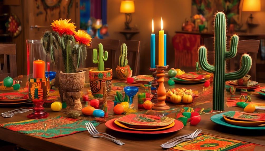 kwanzaa decor with western influence