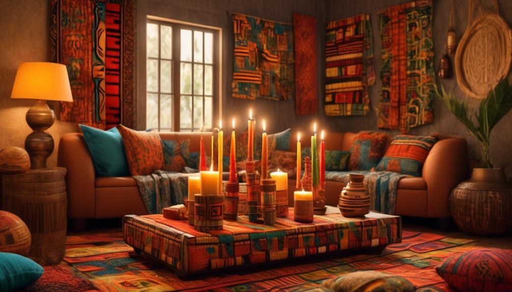 kwanzaa symbols in design