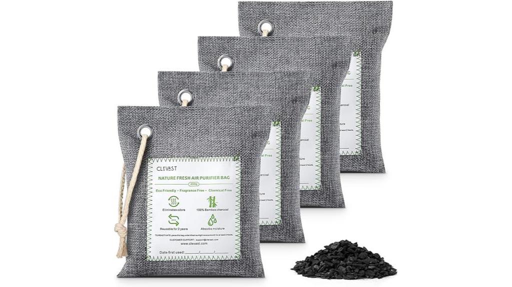 large bamboo charcoal bags
