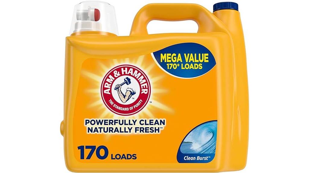 large quantity clean scent
