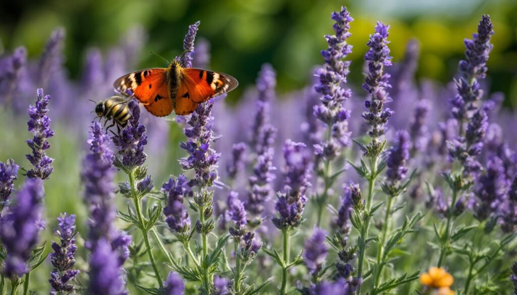 lavender as a companion plant for tomatoes