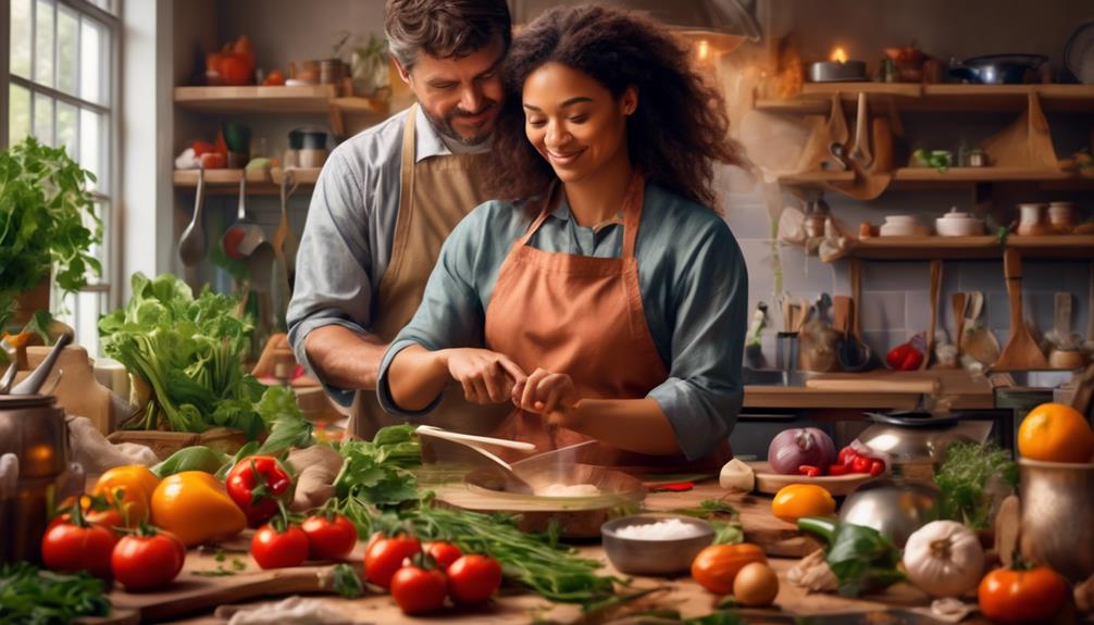 learning to cook together