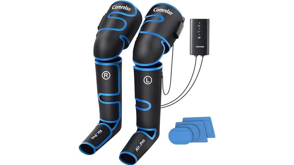 leg massager with cold therapy