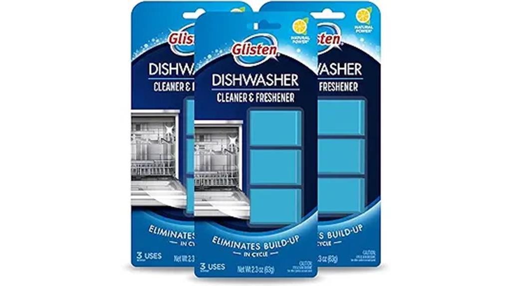 lemon scented cleaner for dishwashers