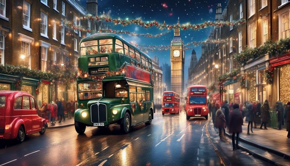 london christmas decorations timeline