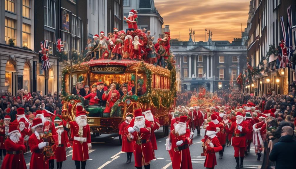 london s holiday spectacular parade