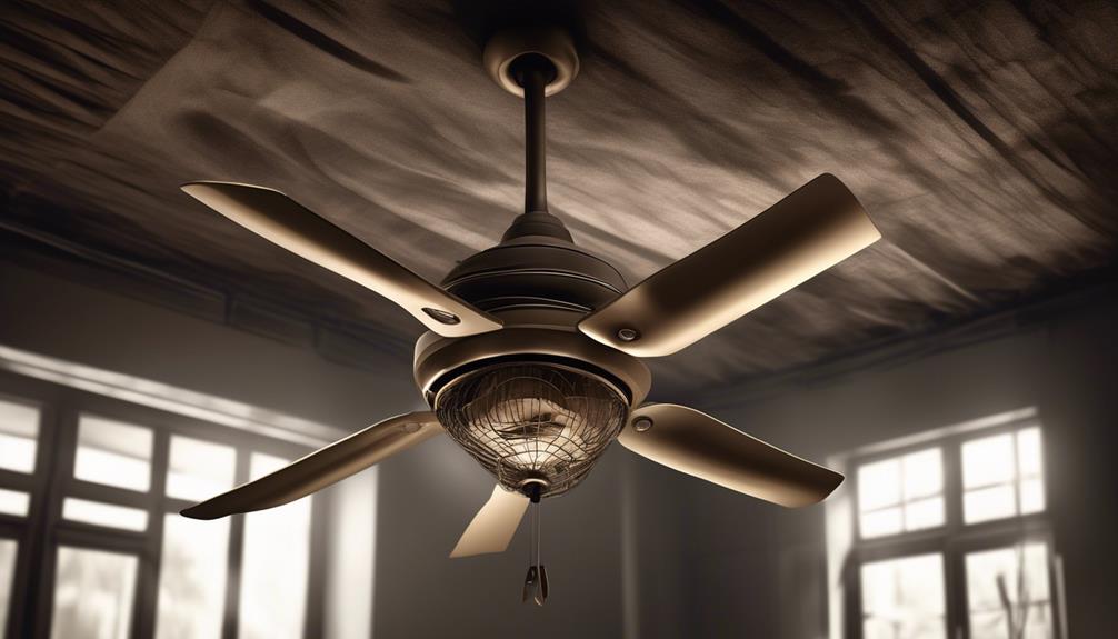 loud ceiling fan noise