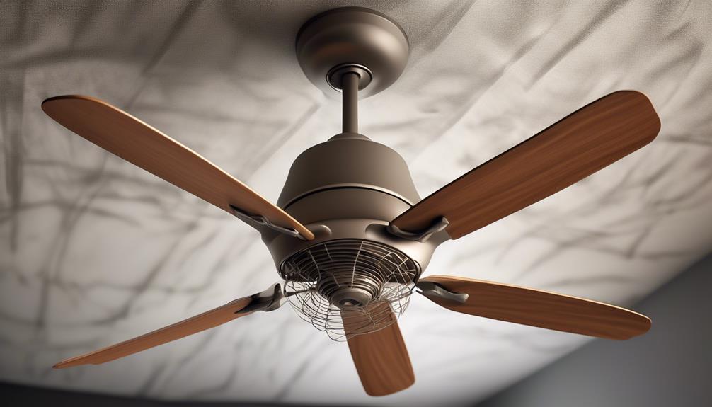 loud ceiling fan problem