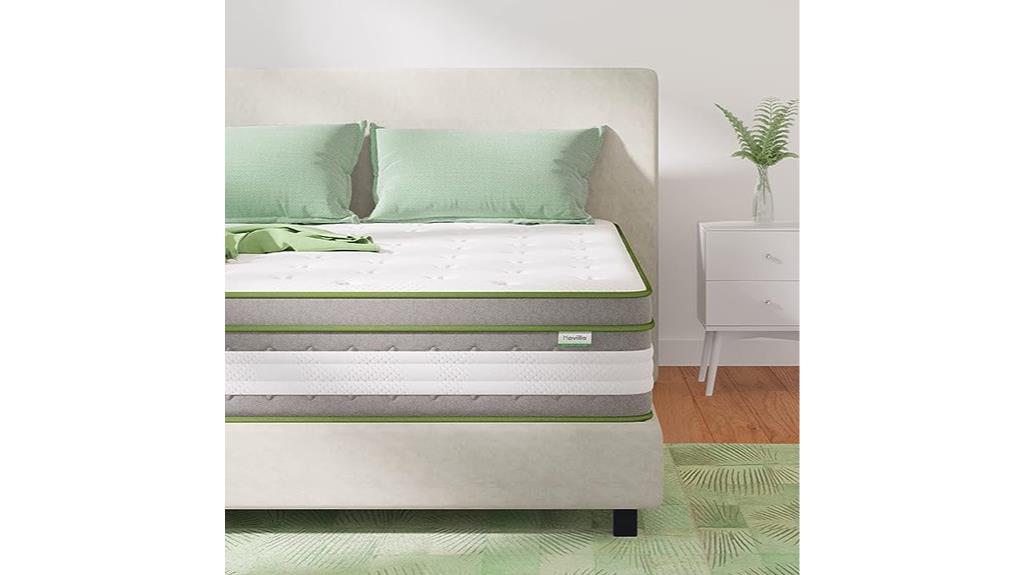luxurious and comfortable king size mattress