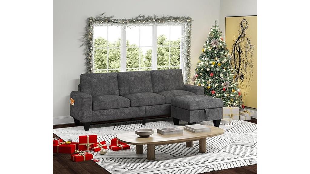 luxurious l shaped sectional sofa