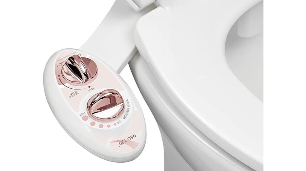 luxurious non electric bidet attachment