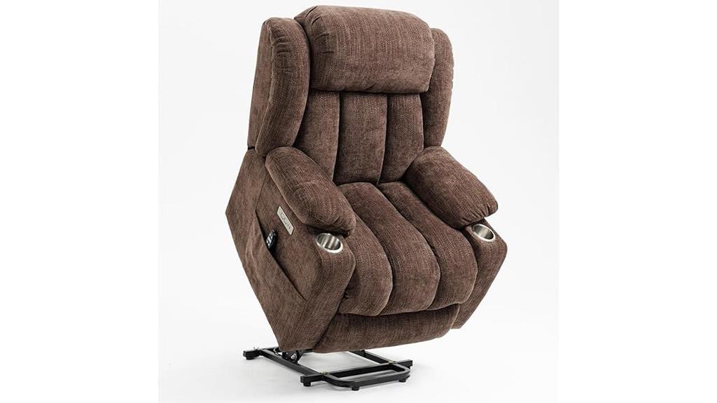 luxurious recliner with massage