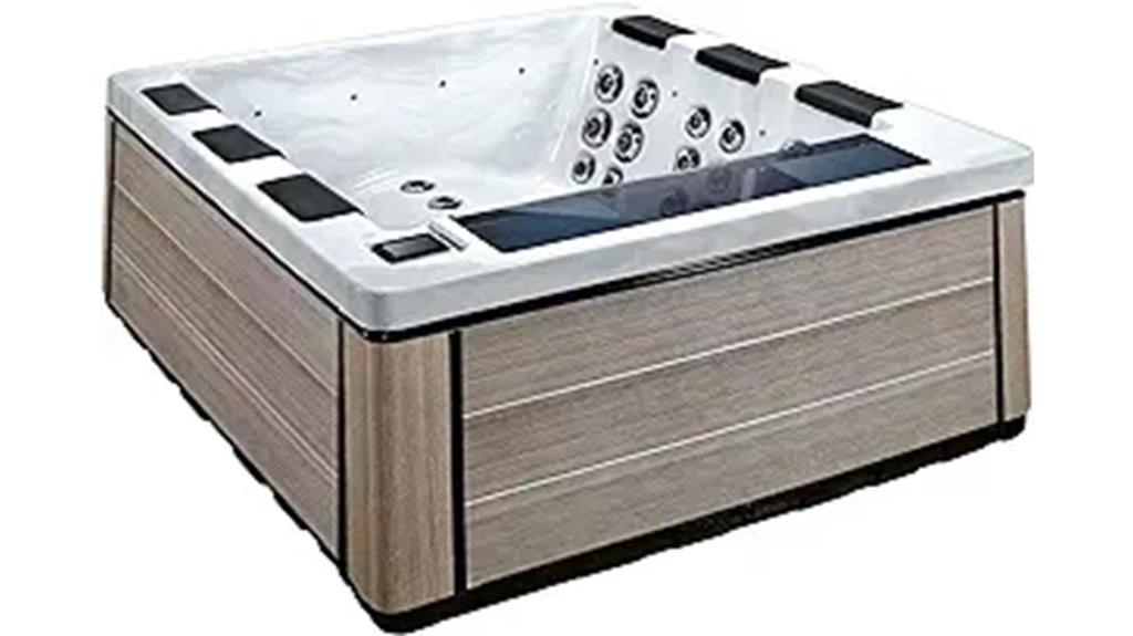 luxury 6 person hot tub