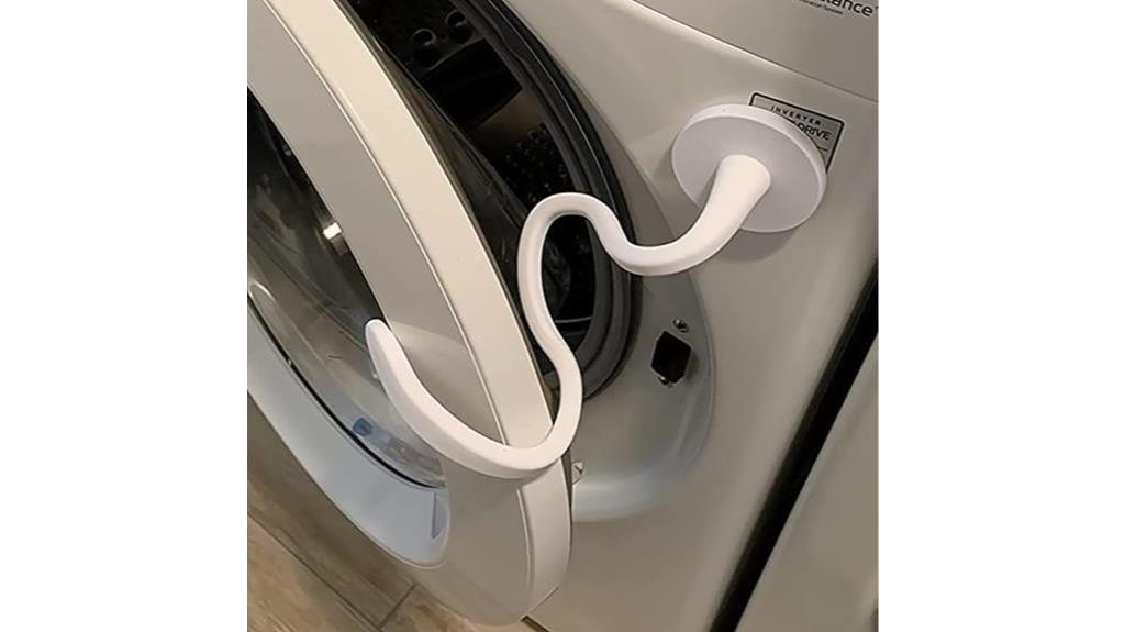 magnetic door prop for front load washer