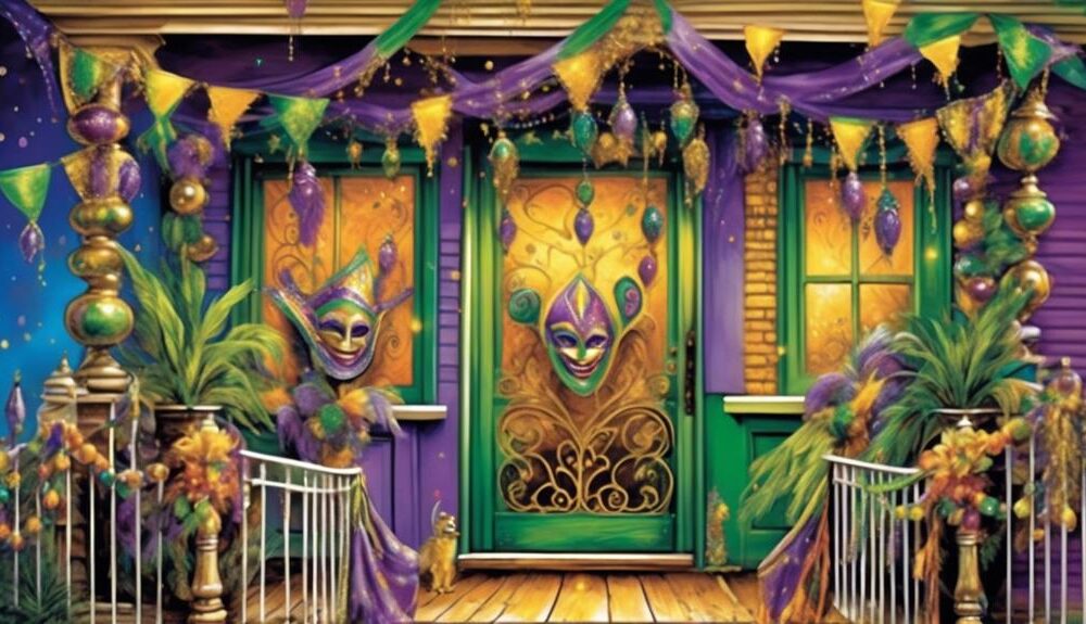 mardi gras decoration timing