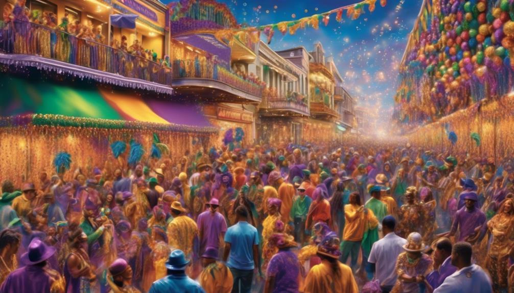 mardi gras festivities in new orleans