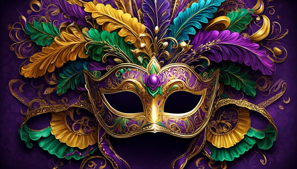 mardi gras masks artistic influence